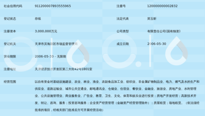 天津滨海新区建设投资集团有限公司