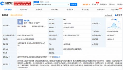中国电建集团成立华中投资公司,注册资本50亿